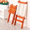 Doll House Zakka Chair Model Realistic Dollhouses Folding Chair Realistic Play Chair Realistic 1:12 Model Mini Size Toy