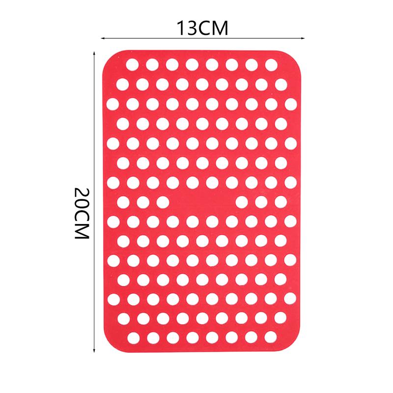 Wiederverwendbare Air Fryer Liner, rund, quadratisch, antihaftbeschichtet, lebensmittelechtes Silikon, Korbmatten für Cosori Nuwave Dash, Kochküchenwerkzeug