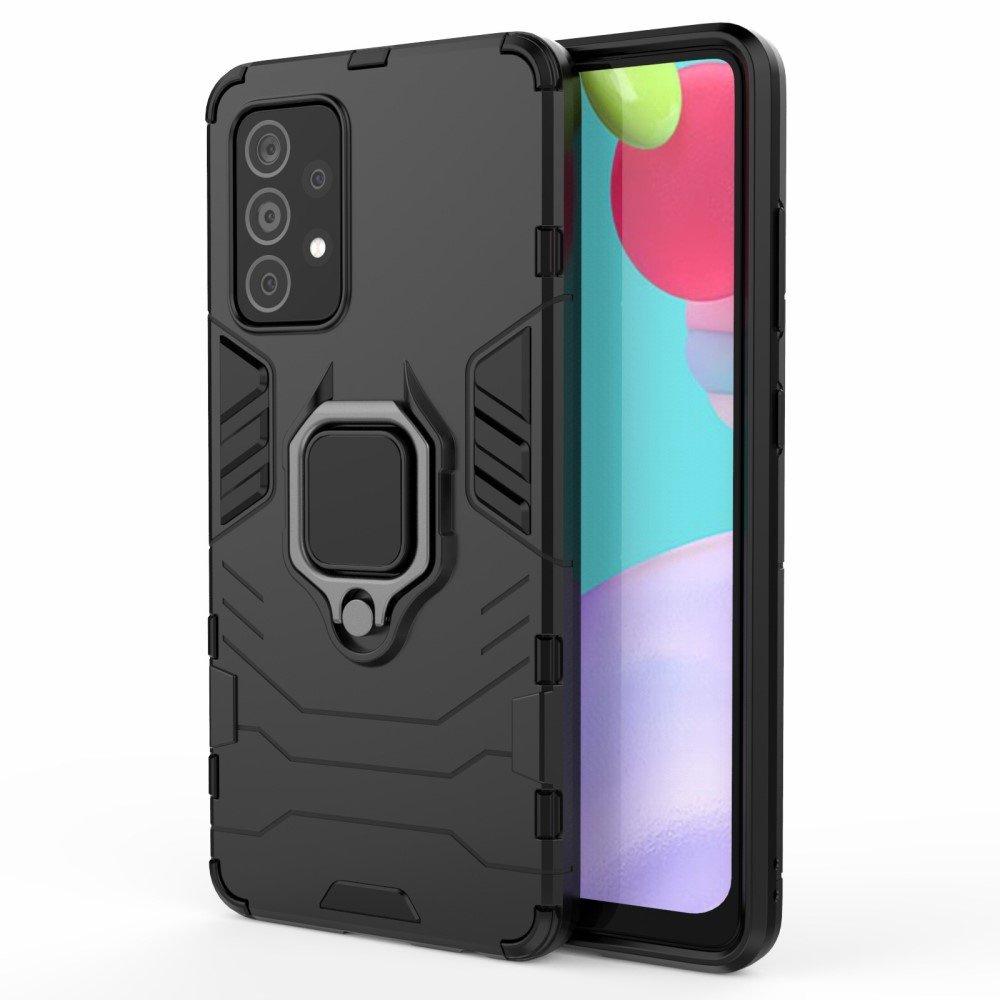 Case for Samsung Galaxy A72 5G / A72 LTE, Kickstand Ring, black