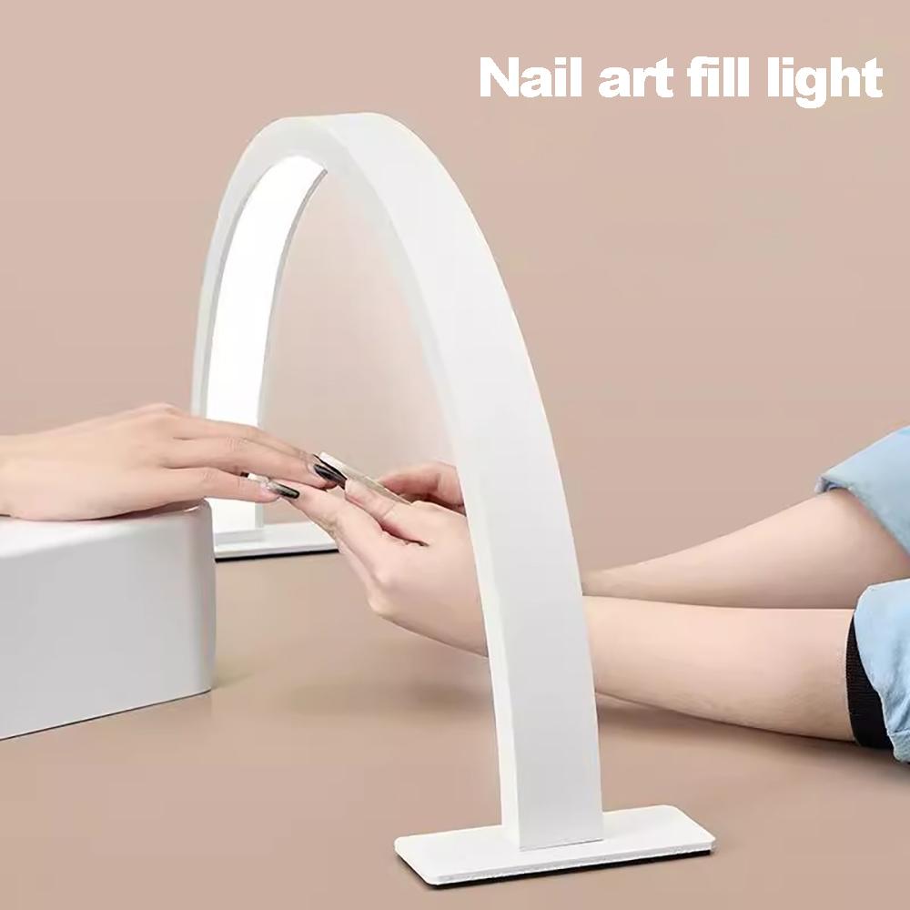 LED Nail Light Office Embroidery Desk Lamp Peripheral Filling Light Level 10 Brightness Beauty Salon Work Fill Light