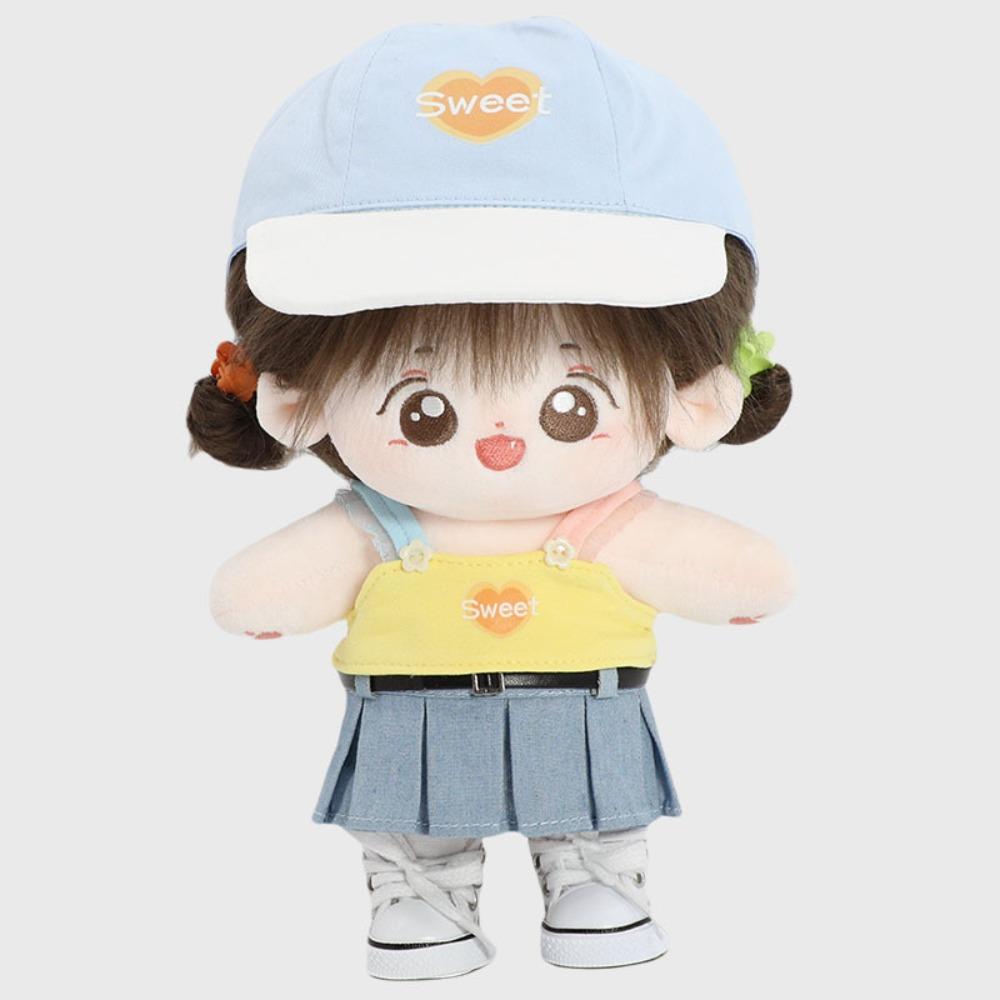 Colorful Hat 20cm Cotton Doll's Clothes Cotton Doll Lolita Outfit Dress  Cotton Doll Accessories