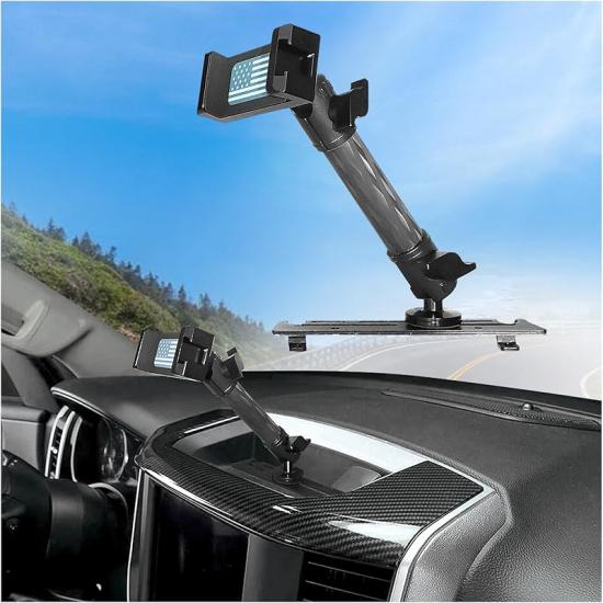 2018 RAM Dash Mount Phone Holder for 2013-2018 Truck Ram 1500 2500 3500 Metal Dash Platform Phone Mount Phone Holder Ram Cell Phone Mount 2013-2018 Ram