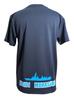 Fuji Uniform Commemorative T-Shirt (Destroyer Murasame IPD 2021) JMSDF Quick-Drying Short Sleeve IPD Murasame 21 (NV, 3L)