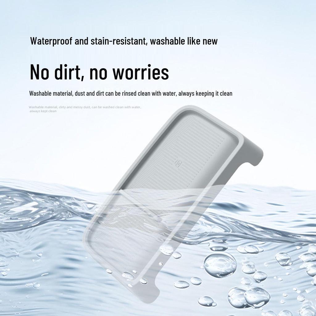 Compatible Rear & Central Control Storage Box Silicone Accessories for 26 Xiaopeng P7 Models