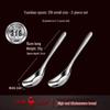 316 Stainless Steel Children's Spoon Set