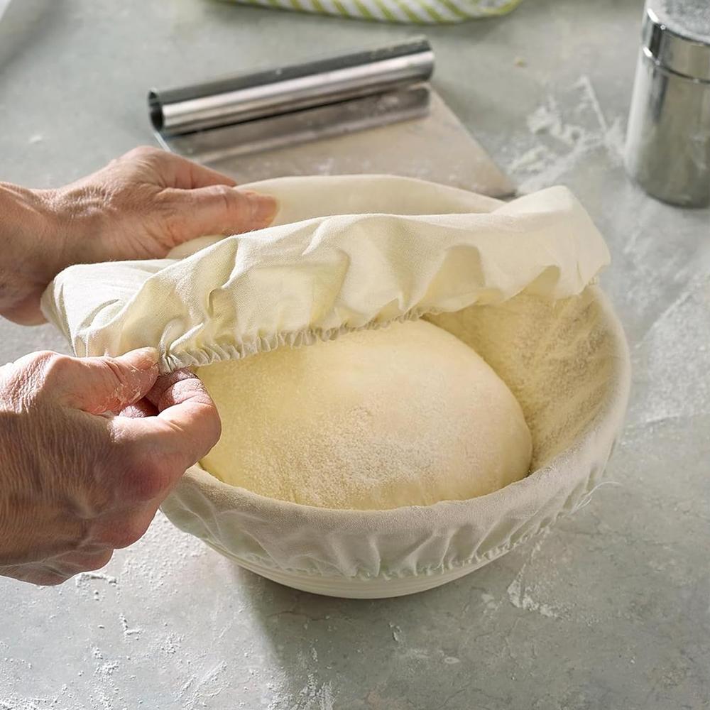 23cm Bread Proofing Basket Round Artisan Sourdough Bread-Making