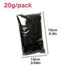 20g Crinkle Cut Paper Shred Filler, Black & White Gift Box Filling, Packaging, Basket Stuffers, Birthday, Party Decor YMY