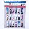 18pcs/set Colorful Cats Kawaii Flowers Magnetic Bookmarks Stars Cartoon Animal Sakura Daily Magnet Book Mark For Children Kids
