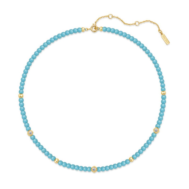 ANIA HAIE Turquoise 925 Silver Necklace N063-03G