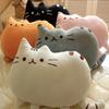 40 X 30cm Kawaii Biscuit Cat Plush Doll Toys Cute Happy Cat Plush Pillow Toys Cushion For Home