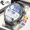 2024 Ny kompatibel Huawei Xiaomi GPS Sports Smartwatch Herre NFC Compass Fitness Tracker IP68 Vanntett Bluetooth Ring Smartwatch Man