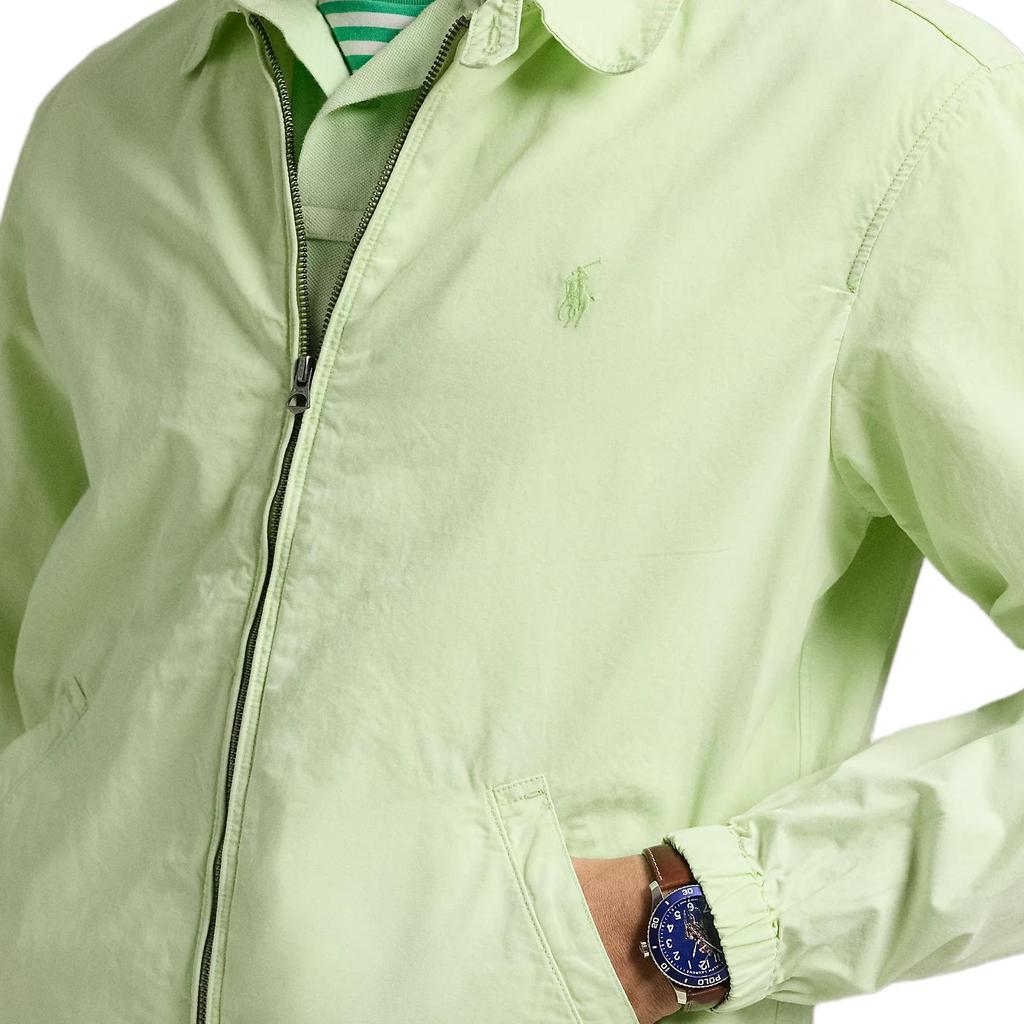 Polo Ralph Lauren Bayport Mineral Dyed Plain Long Sleeve Jacket Men Jacket Leaf 710961831-001