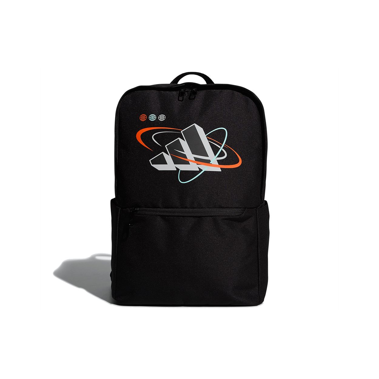 Adidas Cl Gfx Sports Polyester Backpack Unisex Backpack Black GN9872 Black