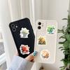 50Pcs/Set Hand-painting Flower Plant Sticker Self-adhesive Waterproof PVC DIY Phone Cover Cup Luggage Skateboard Laptop Scrapbook Decal