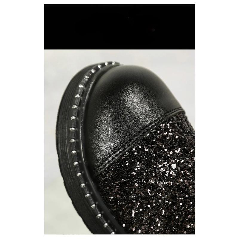 Botas Fashion Girls' Shoes Autumn Kids Sequined Ankle Boots Comfort Non Slip Girls Boots Zapatos De Mujer