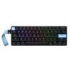 EPOMAKER Carbon60 Wireless Gaming Mechanical Keyboard with Carbon Fiber RGB Compatible with Windows and Mac Gateron Brown QMK/VIA Keyboard, 60%