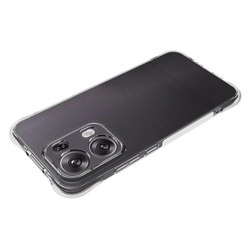 For Oppo Reno13 Pro 5G Clear TPU Case WANLONFENG TM Series 2.0mm Phone Back Cover
