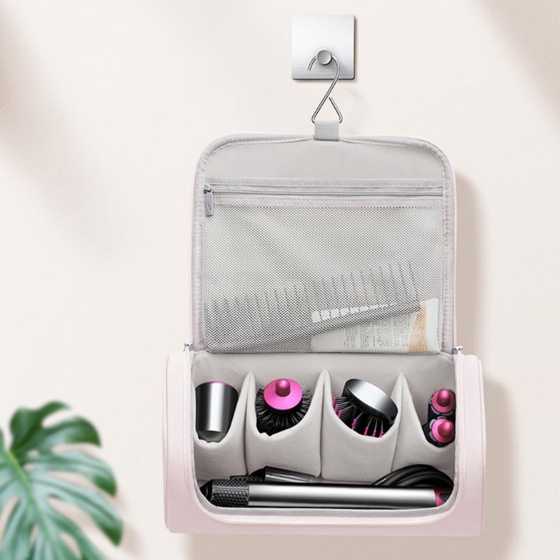 Practical Hair Dryer Organizers Large Interior Home Accessory Portable for Unsightly Wires Sturdy PU Materials