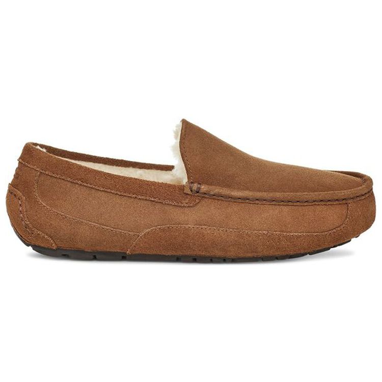UGG Zapatos Casuales Bajos Planos Zapatos de Hombre Marrón 1115149-CHE