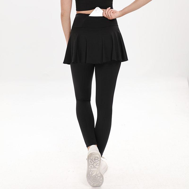 Pantaloni de Yoga cu Talie Înaltă cu Senzație Nudă și Efect de Ridicare a Feselor - Uscare Rapidă, Sport, Dans, Alergare.