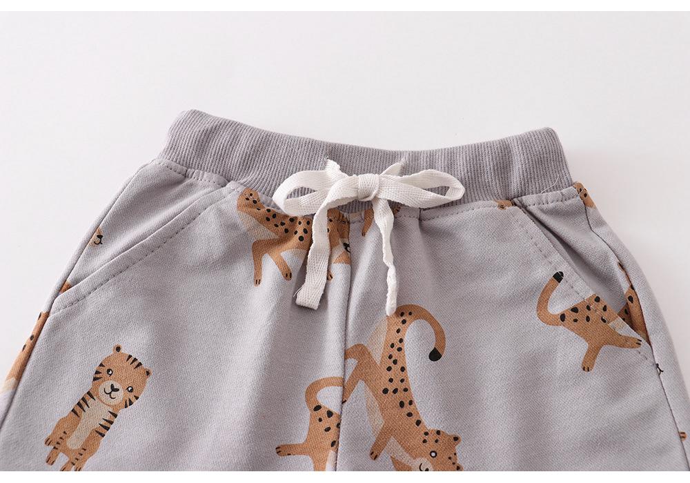 Kids' Summer Cotton Striped Shorts - Casual Pants for Boys and Girls