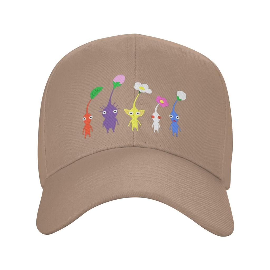 Vintage Cute Pikmin Game Baseball Caps Snapback Men Women Hats Outdoor Cap Hip Hop Baseball Hat Casquette
