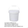 Container for Paint , Versatile Storage Bucket Garage Use
