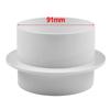 Ventilation Pipe Round Check Valve Air Duct Control Exhaust Fan Pipe Accessories Pipeline Check Valve Hose Anti-Odor Valve