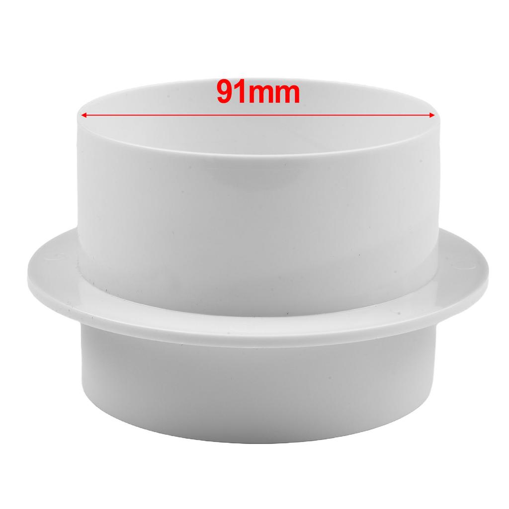 Ventilation Pipe Round Check Valve Air Duct Control Exhaust Fan Pipe Accessories Pipeline Check Valve Hose Anti-Odor Valve