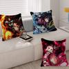 Japanese Anime DDemon Slayers Wall Pillow Cover Design Cushion Cover Decor Holiday Decorati