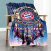 Fc Bayern München 41 Customize Your Name Blanket Throw Personalized Blanket Soft & Cozy Versatile for Chair Livingroom Picnics Living Room