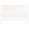 Vidaxl Daybed, White, Solid Pine Wood, 90X200 Cm