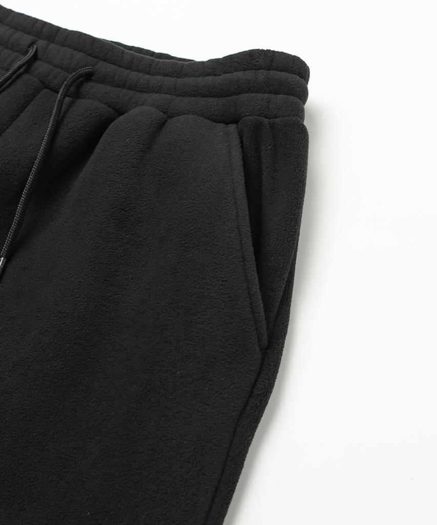UCLA Unisex Polar Fleece Boa Wide Pants [Black](Uzblpb2_39)