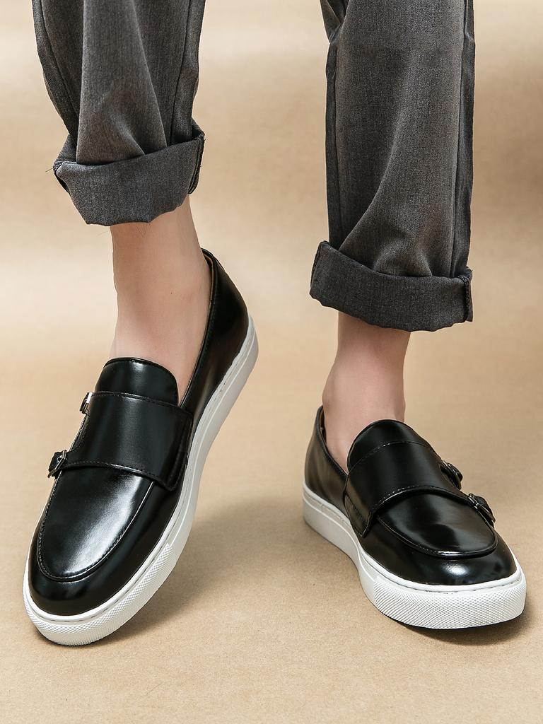 Trendy Designer Style Men's Casual Shoes Versatile Comfort Slip-on Loafers Party Driving Outdoor Travel Shoes Plus Size 46 New