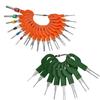 Terminal Pin Removal Tool Professional 59pcs Terminal Extractor Kit With Metal Plastic Construction For Vehicle Wiring