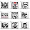 Mother's Day Pillowcase for Holiday Gift for Mothers Office Seat Back Pillow Nap Pillow