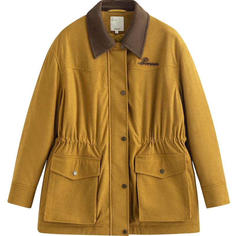 

INMAN Women s Retro Corduroy Padded Jacket M
