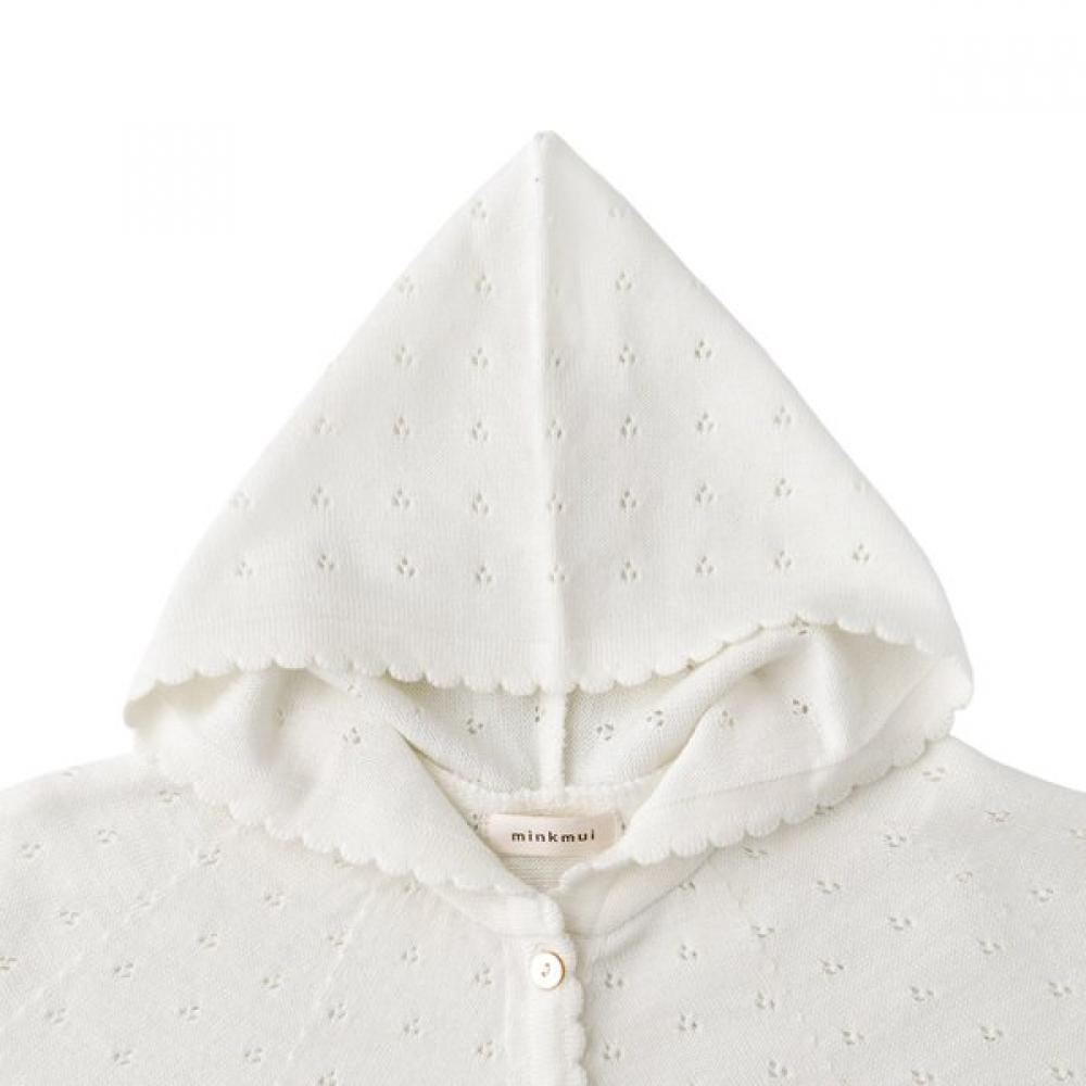 Mink Mui Pure Eyelet Knit Cape 36112 200 01