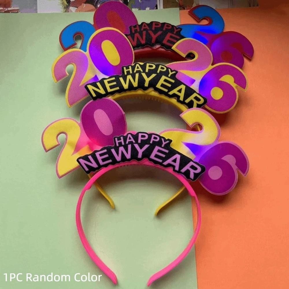 LED Glow LED Glow Hair Bands Photographic Headwear New Year Headdress  Decorations