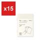 Midori MD Notebook A7, Blank, Light