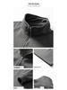 Men's European & American Slim Fit Raglan Sleeve Half-Zip Sweatshirt with Stand Collar - Solid Color Casual Wear for Spring & Autumn.