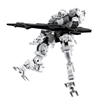 BANDAI SPIRITS 30MM Portanova Maßstab Kunststoffmodellbausatz bEXM-15 (Weltraumversion) [Grau] 1/144 Vorgefärbt