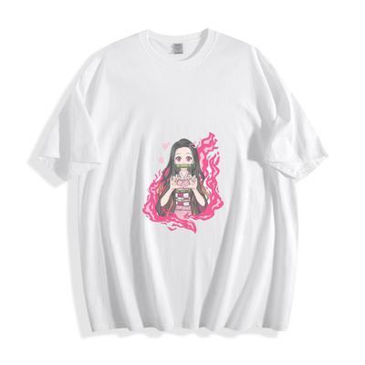 T-shirt Nezuko Kamado di Demon Slayer - Cuore Ardente Demone Maglietta Unisex