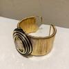 New Sweet Cool European & American Style Open Metal Wire Bangle: Distinctive Arm Ring for Women