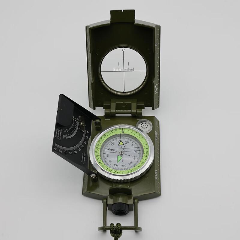 Gongziyu Multifunctional Vehicle Compass with Nightlight армия зеленый