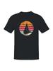 Retro Sunset Sailing Adventure Men's T-shirt