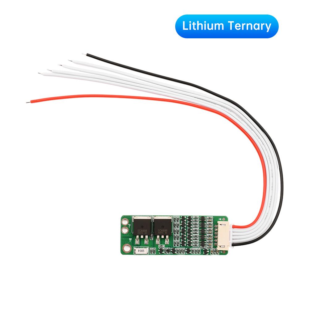 BMS 5S 16V 18,5V 10A LiFePO4 Li-Ionen Lithium-Batterie 18650 Ternäres Lithium-Batterie-Ladegerät Schutzplatine Großer MOS-Transistor