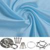 Kids Sensory Swing Hammock Indoor Outdoor Play 280x150cm With Hardware Kit 150kg Capacity