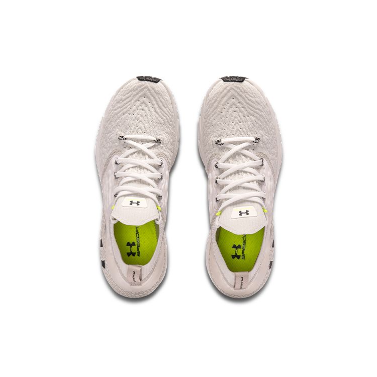 Under Armour HOVR Phantom 2 ABC CN Lightweight Synthetic Leather Fabric Low-Top Marathon Running Shoes Unisex Sneaker Peak-White 3025196-100