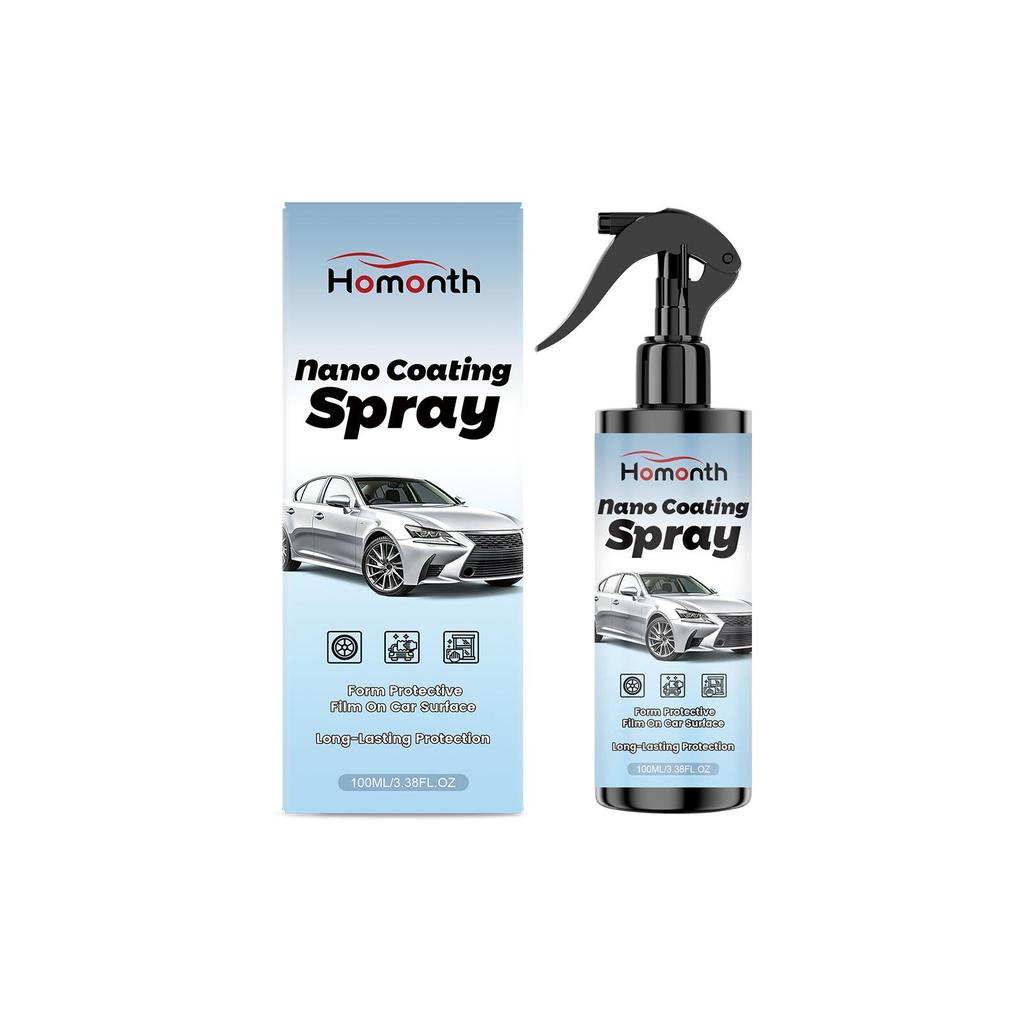 HOMONTH Nano Coating Spray for Car Surface: Daily Scratch Repair and Paint Protection
